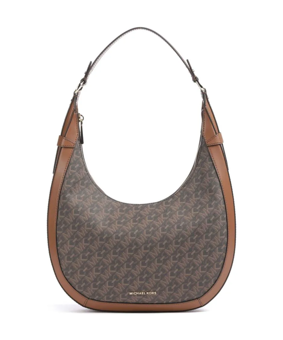 Michael Kors Shoulder Bags|Hobo Bags-Preston Hobo bag canvas