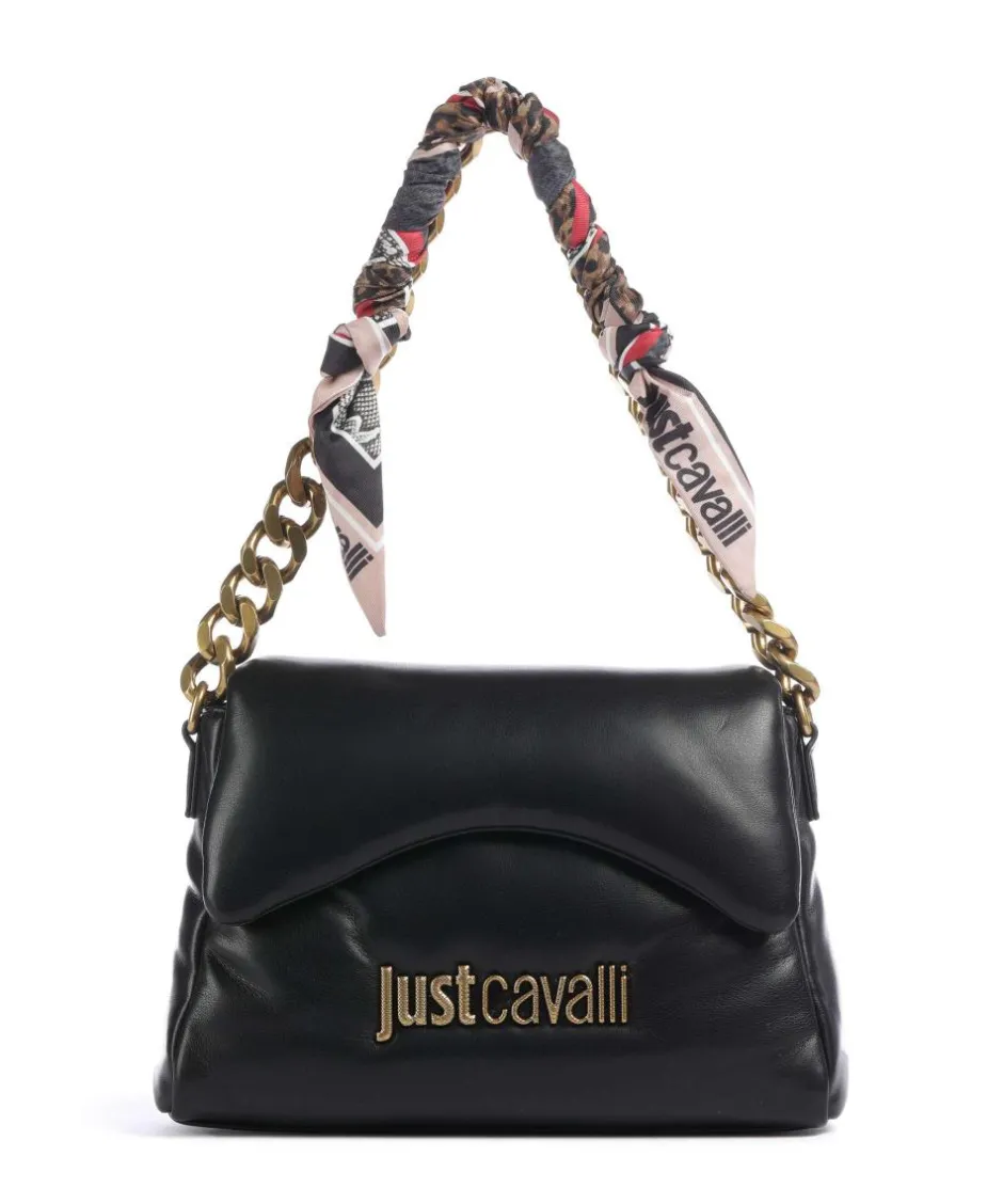 Just Cavalli Shoulder Bags-Puffy Foulard Shoulder bag imitation leather