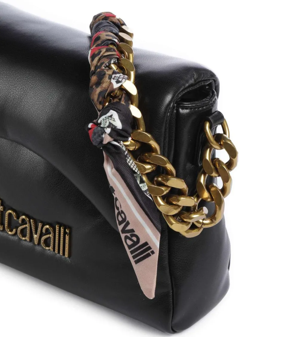 Just Cavalli Shoulder Bags-Puffy Foulard Shoulder bag imitation leather