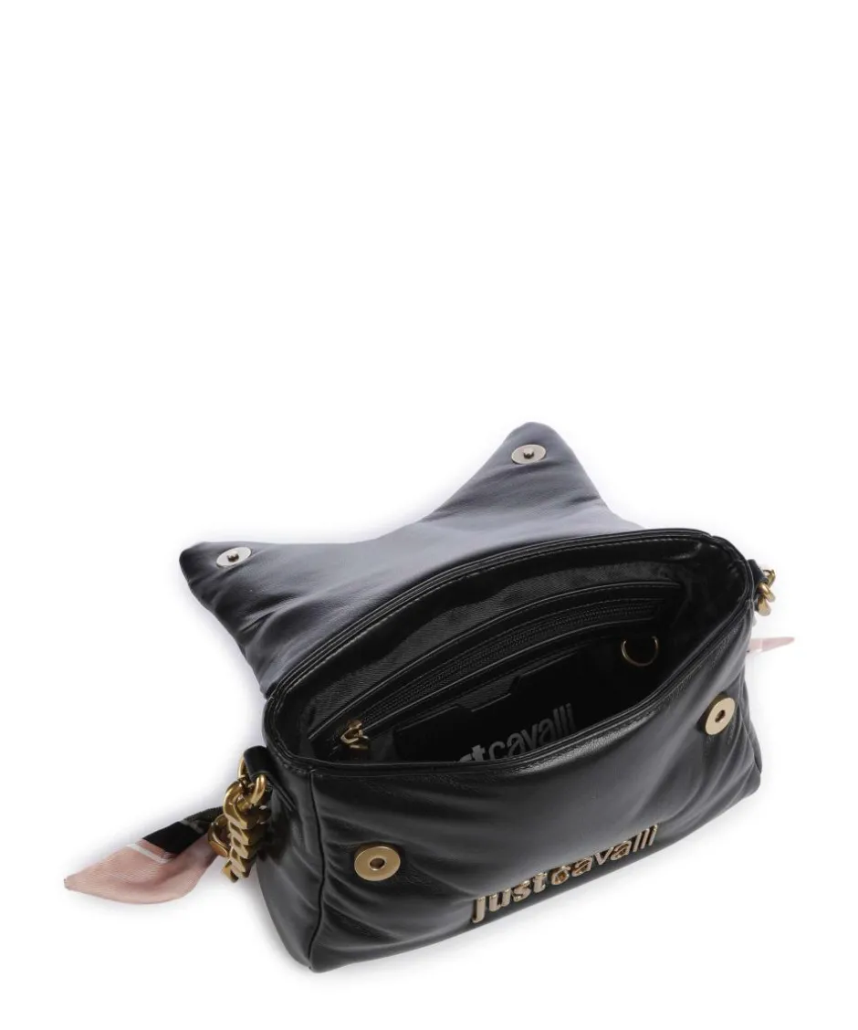 Just Cavalli Shoulder Bags-Puffy Foulard Shoulder bag imitation leather