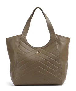 Pinko Tote Bags-Puzzle Tote bag fine grain cow leather