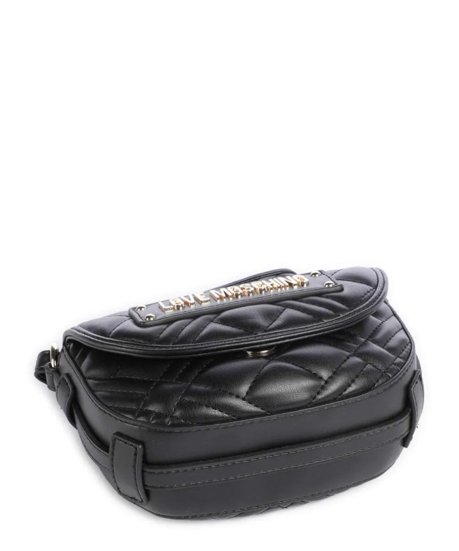 Love Moschino Crossbody Bags-Quilted Crossbody bag imitation leather
