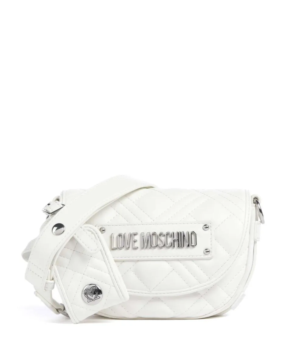 Love Moschino Crossbody Bags-Quilted Crossbody bag imitation leather