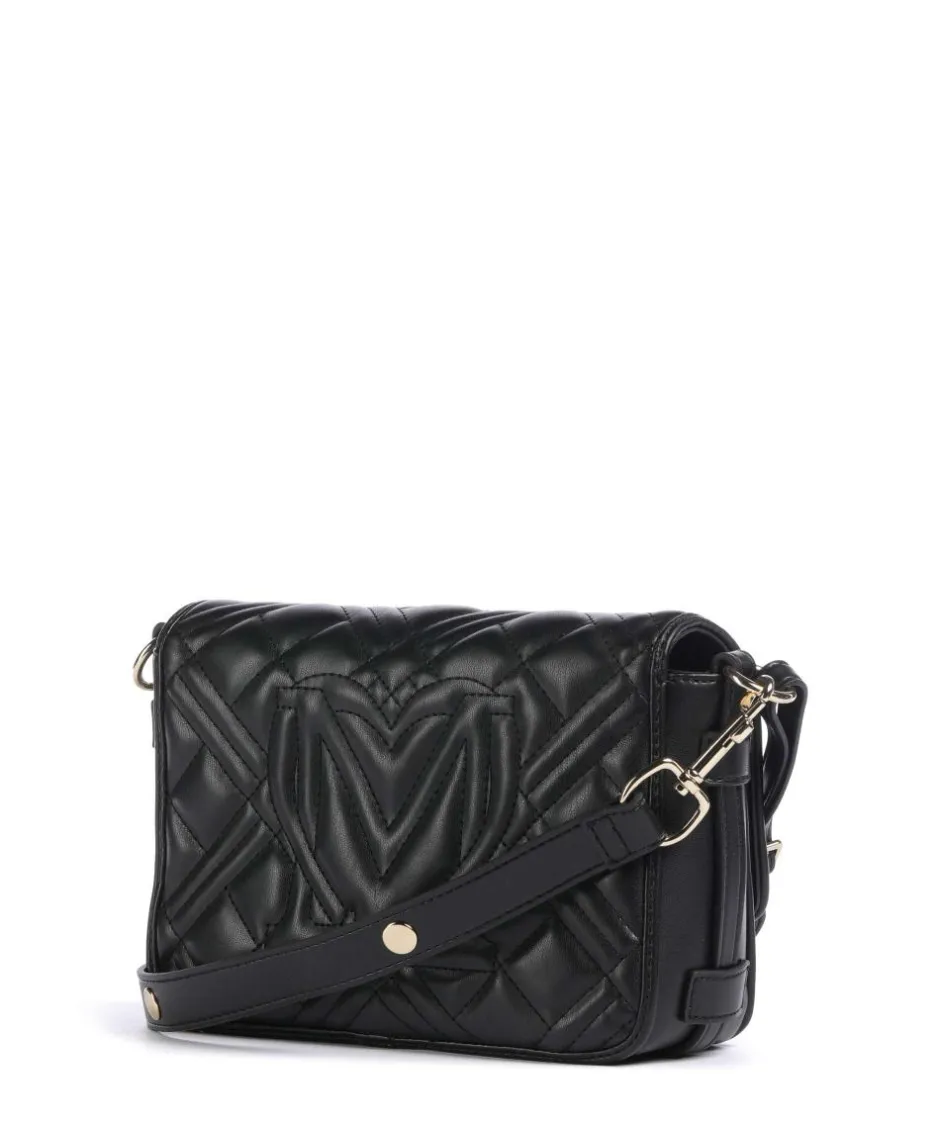 Love Moschino Crossbody Bags-Quilted Crossbody bag imitation leather
