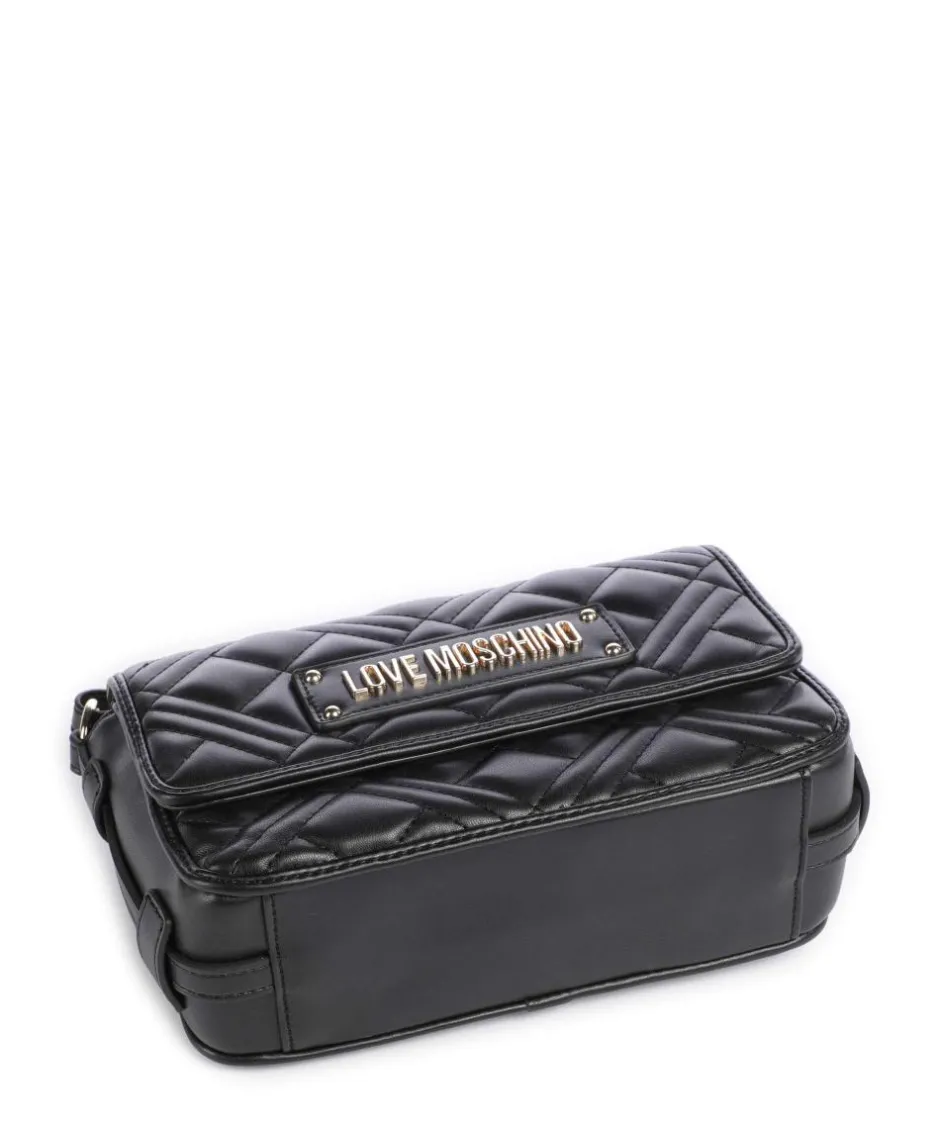 Love Moschino Crossbody Bags-Quilted Crossbody bag imitation leather