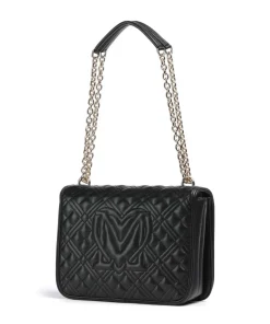 Love Moschino Shoulder Bags|Crossbody Bags-Quilted Laminated Shoulder bag imitation leather