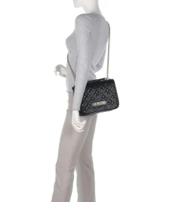 Love Moschino Shoulder Bags|Crossbody Bags-Quilted Laminated Shoulder bag imitation leather