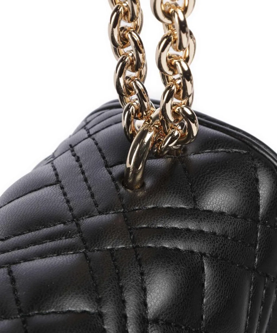 Love Moschino Shoulder Bags|Crossbody Bags-Quilted Laminated Shoulder bag imitation leather
