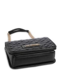 Love Moschino Shoulder Bags|Crossbody Bags-Quilted Laminated Shoulder bag imitation leather