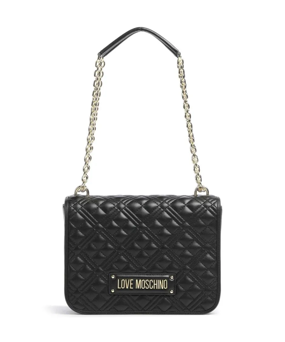 Love Moschino Clutch & Evening Bags|Shoulder Bags-Quilted Shoulder bag imitation leather