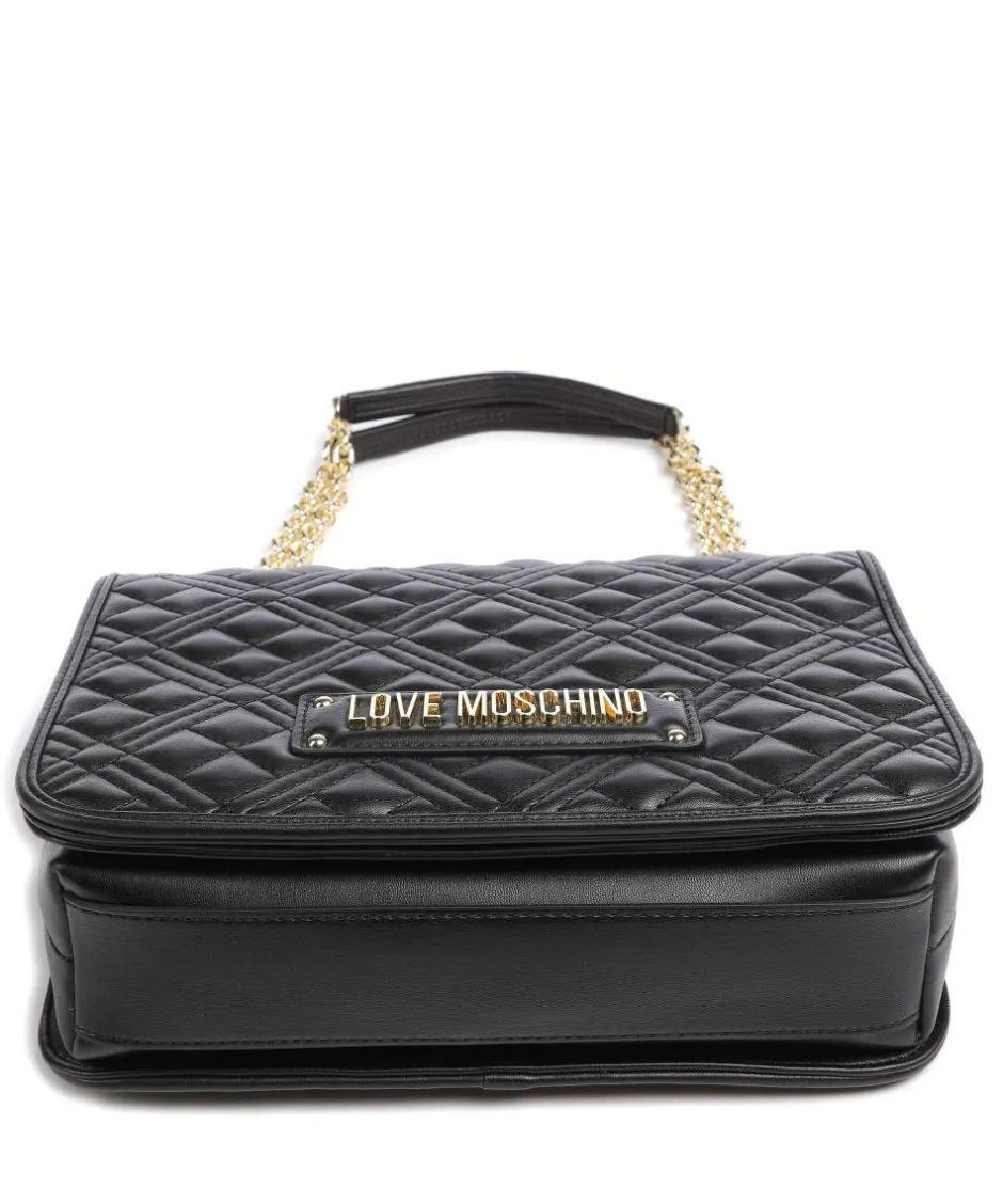 Love Moschino Clutch & Evening Bags|Shoulder Bags-Quilted Shoulder bag imitation leather