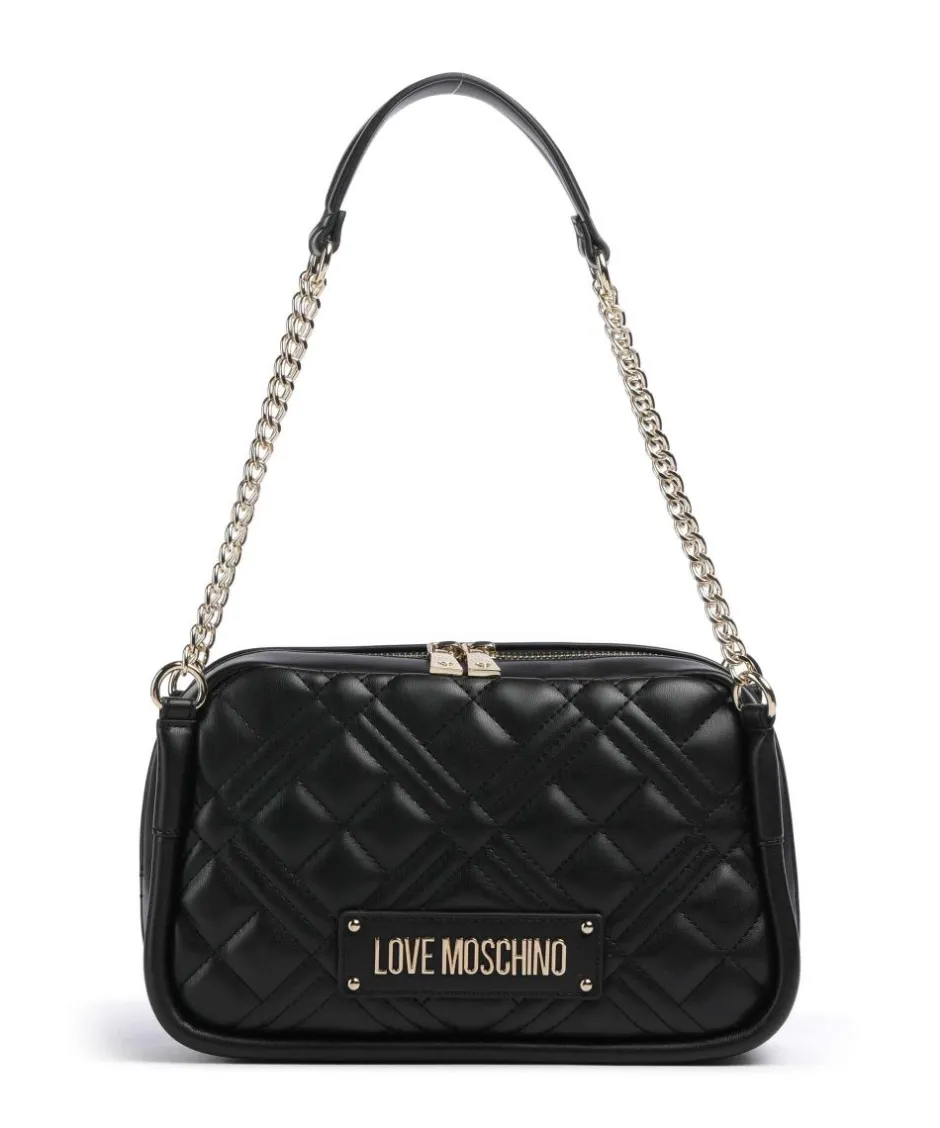 Love Moschino Shoulder Bags-Quilted Shoulder bag imitation leather