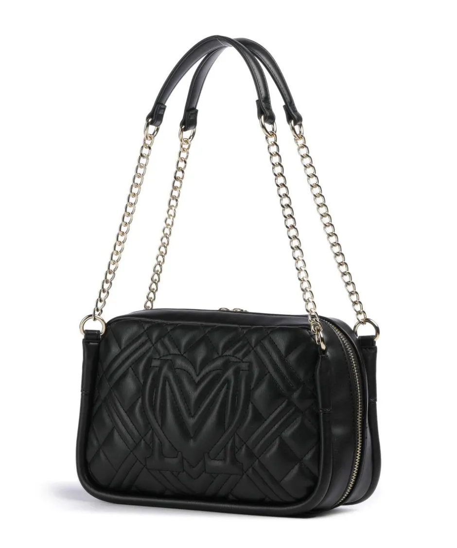 Love Moschino Shoulder Bags-Quilted Shoulder bag imitation leather