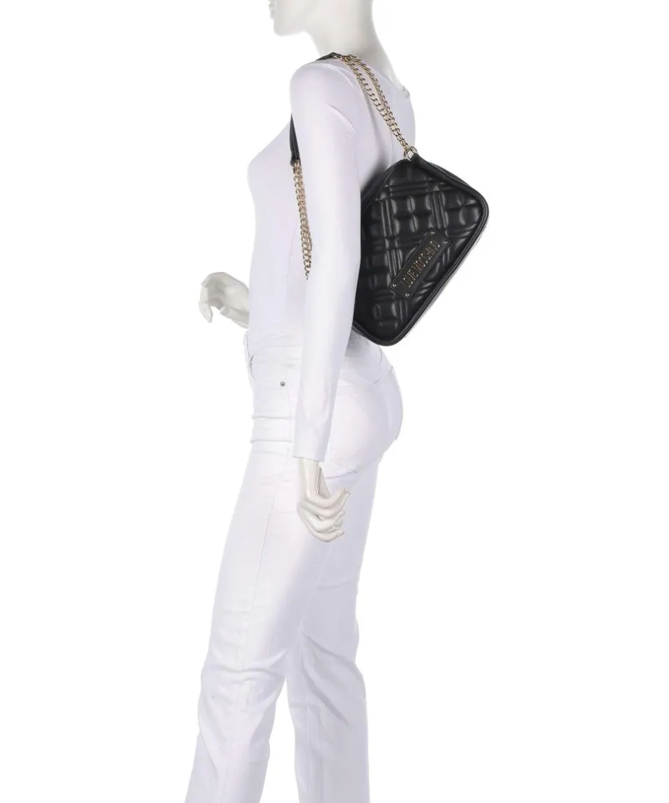 Love Moschino Shoulder Bags-Quilted Shoulder bag imitation leather