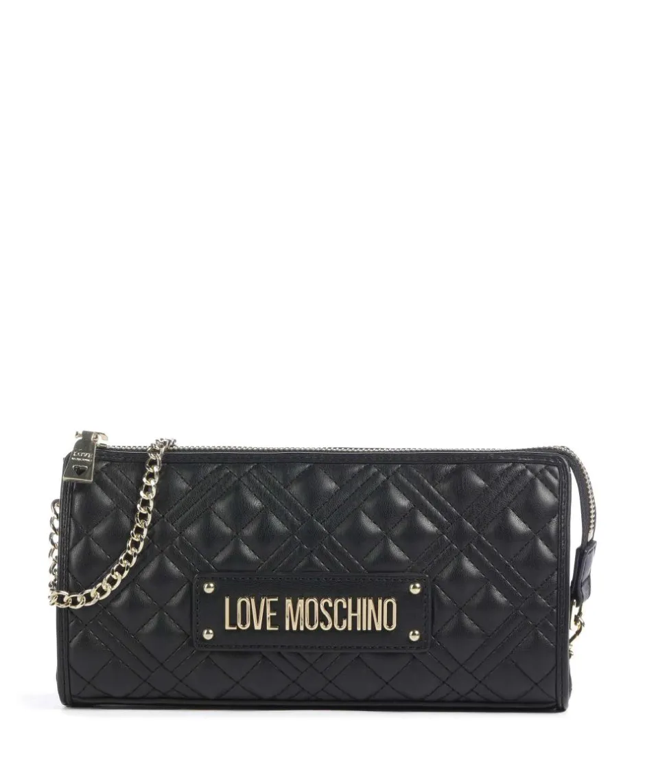 Love Moschino Clutch & Evening Bags|Shoulder Bags-Quilted Shoulder bag imitation leather