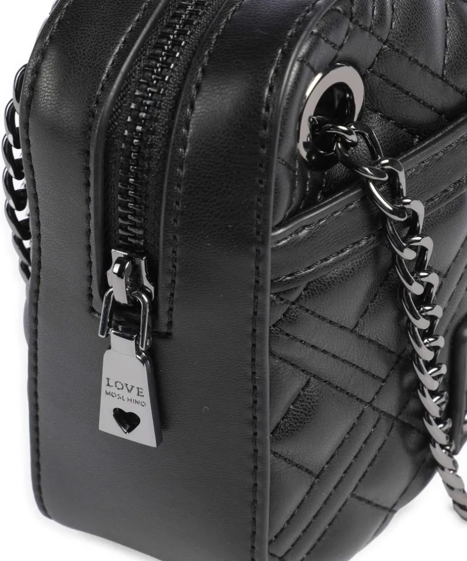 Love Moschino Shoulder Bags-Quilted Shoulder bag imitation leather