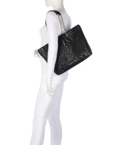 Just Cavalli Tote Bags-Quilted Zebra Tote bag imitation leather