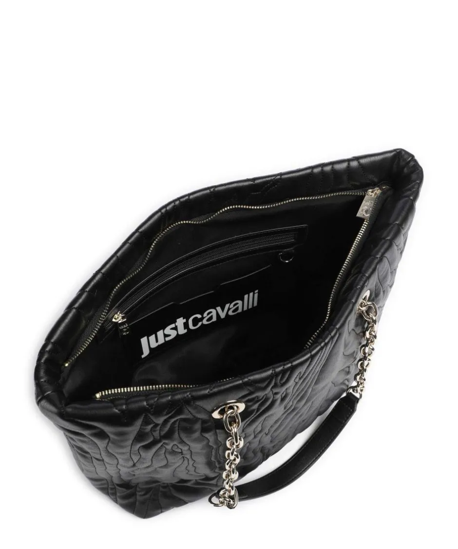Just Cavalli Tote Bags-Quilted Zebra Tote bag imitation leather
