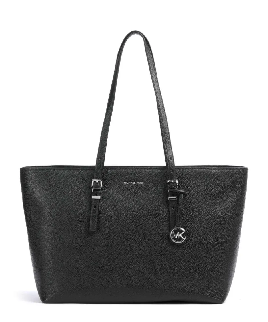 Michael Kors Tote Bags-Quinn Large Tote bag fine grain cow leather