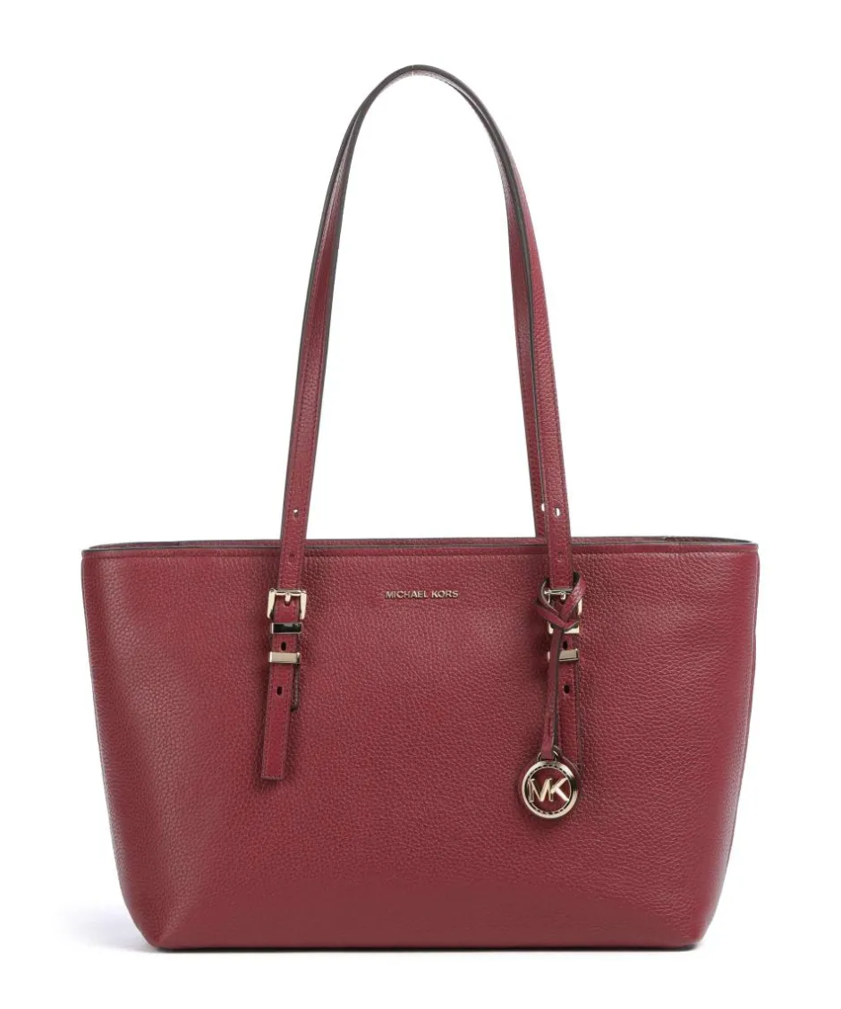 Michael Kors Tote Bags-Quinn Medium Tote bag fine grain cow leather
