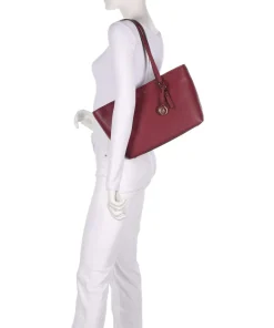 Michael Kors Tote Bags-Quinn Medium Tote bag fine grain cow leather