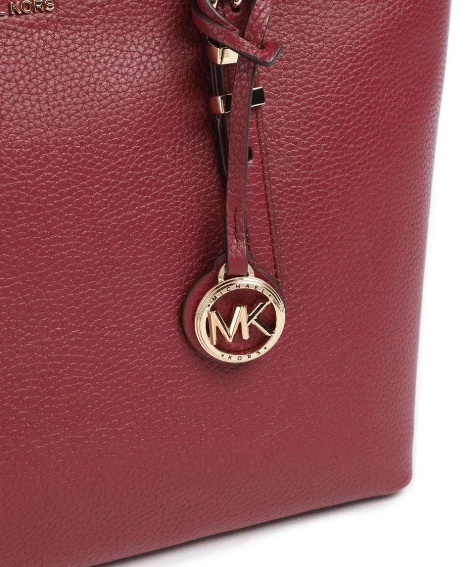 Michael Kors Tote Bags-Quinn Medium Tote bag fine grain cow leather