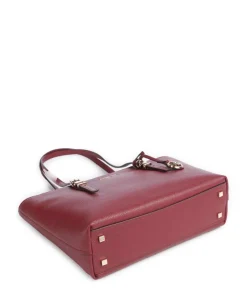 Michael Kors Tote Bags-Quinn Medium Tote bag fine grain cow leather