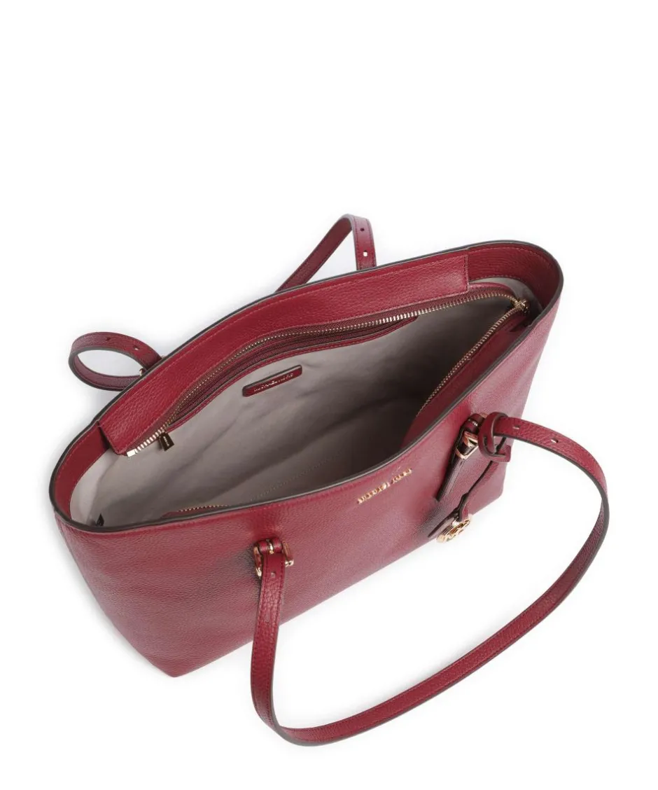 Michael Kors Tote Bags-Quinn Medium Tote bag fine grain cow leather