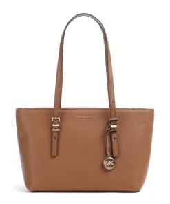 Michael Kors Tote Bags-Quinn Medium Tote bag fine grain cow leather