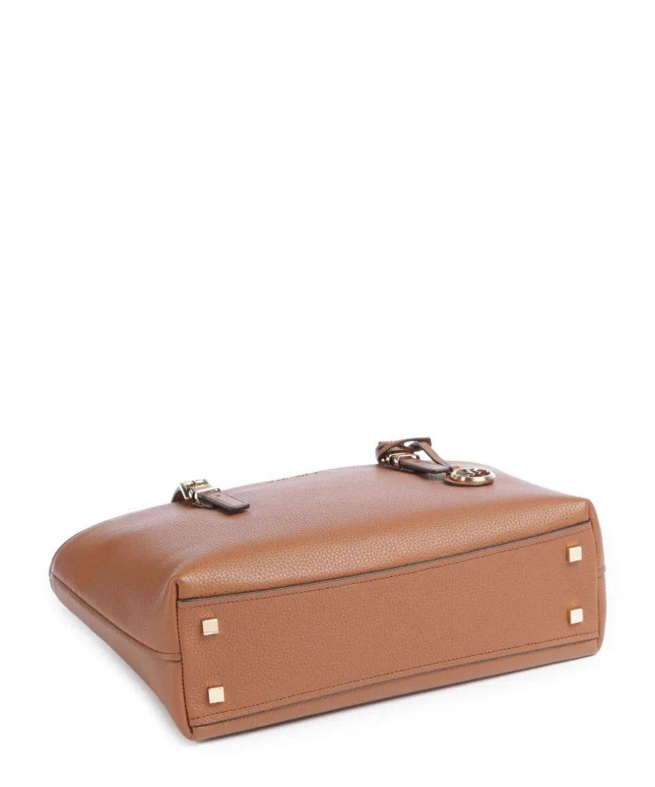 Michael Kors Tote Bags-Quinn Medium Tote bag fine grain cow leather