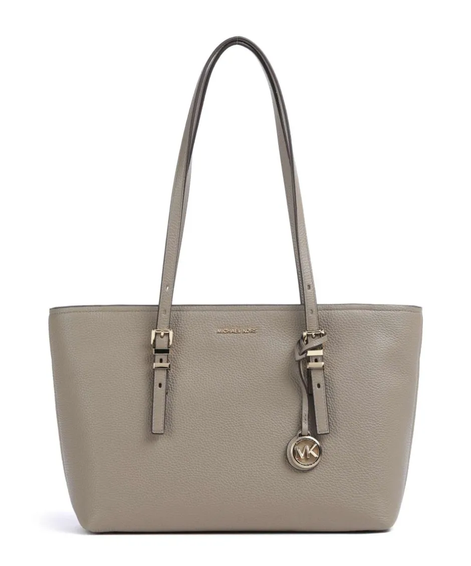 Michael Kors Tote Bags-Quinn Medium Tote bag fine grain cow leather