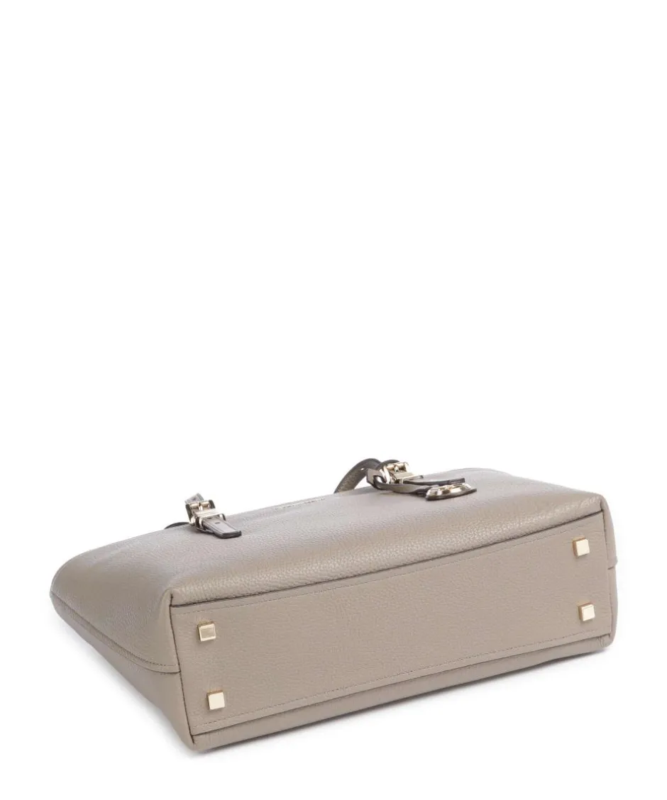 Michael Kors Tote Bags-Quinn Medium Tote bag fine grain cow leather