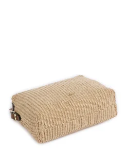 Abro Crossbody Bags-Raffia Kaia Crossbody bag bast