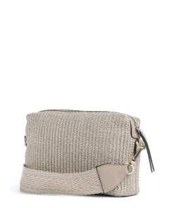 Abro Crossbody Bags-Raffia Kaia Crossbody bag bast