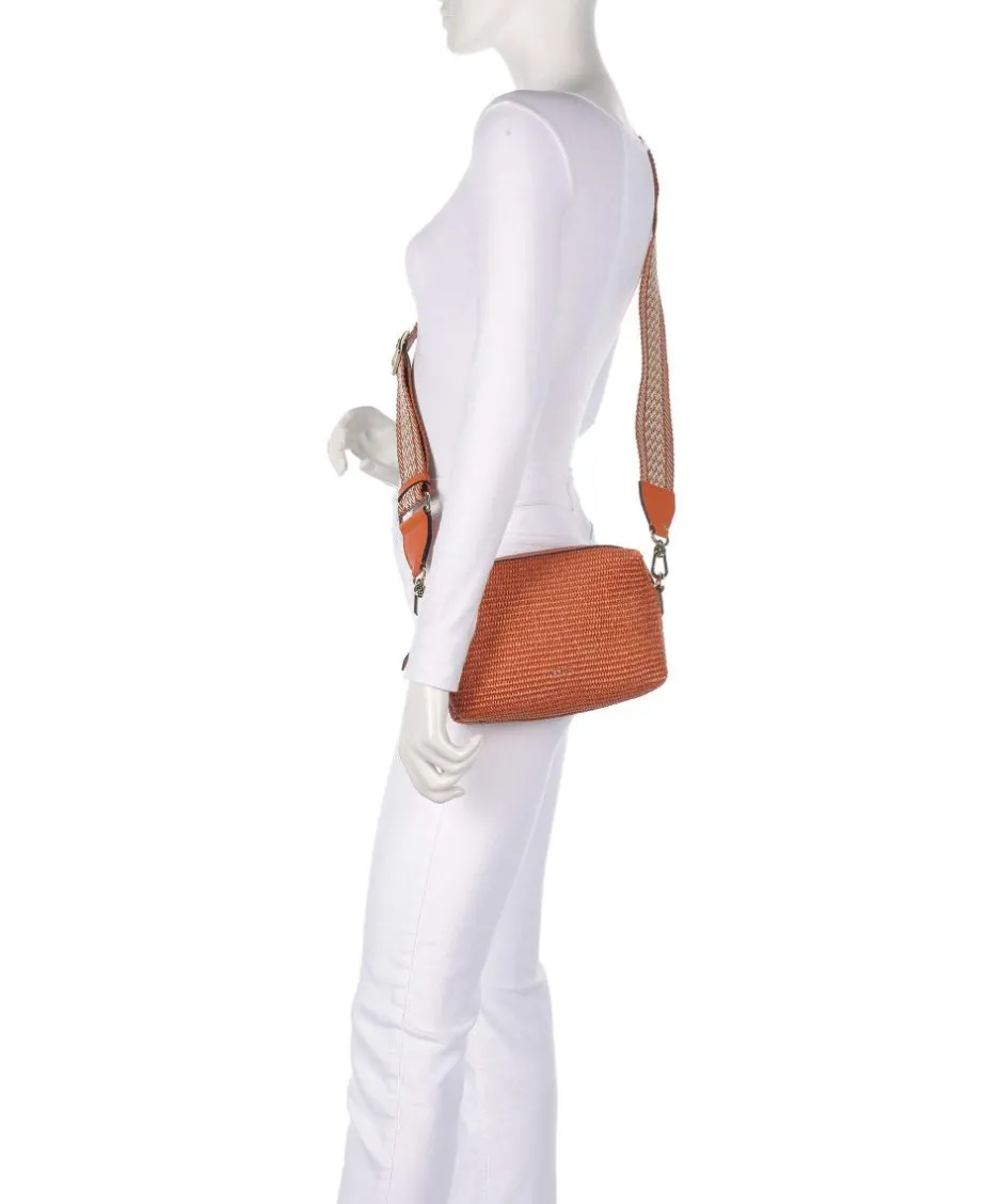Abro Crossbody Bags-Raffia Kaia Crossbody bag bast