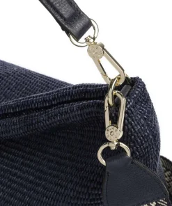 Abro Shoulder Bags|Hobo Bags-Raffia Kaia Hobo bag bast