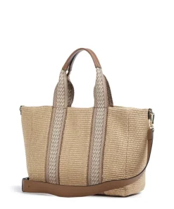 Abro Tote Bags|Handbags-Raffia Kaia Tote bag bast