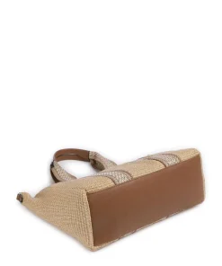 Abro Tote Bags|Handbags-Raffia Kaia Tote bag bast