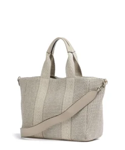 Abro Tote Bags|Handbags-Raffia Kaia Tote bag bast