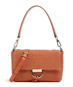 Abro Shoulder Bags|Crossbody Bags-Raffia Temi Shoulder bag bast