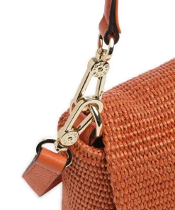Abro Shoulder Bags|Crossbody Bags-Raffia Temi Shoulder bag bast