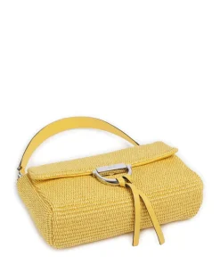 Abro Shoulder Bags|Crossbody Bags-Raffia Temi Shoulder bag bast