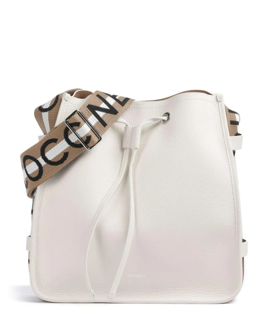 Coccinelle Hobo Bags-Raquel Bucket bag grained cow leather
