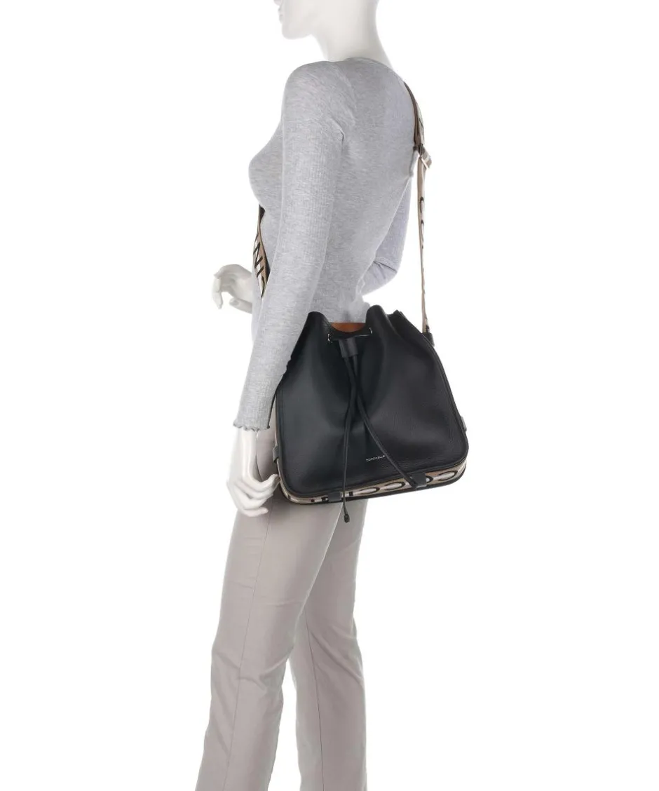 Coccinelle Hobo Bags-Raquel Bucket bag grained cow leather