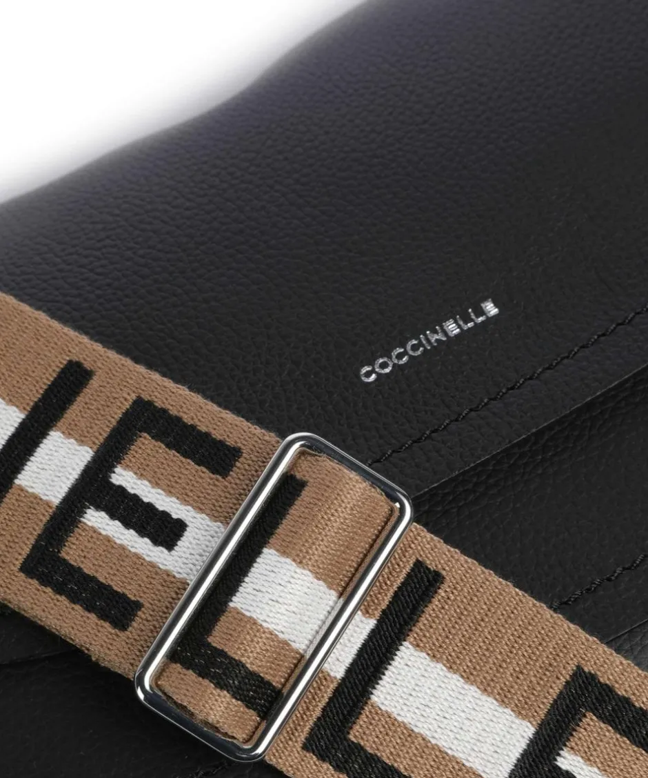 Coccinelle Shoulder Bags|Crossbody Bags-Raquel Shoulder bag grained leather