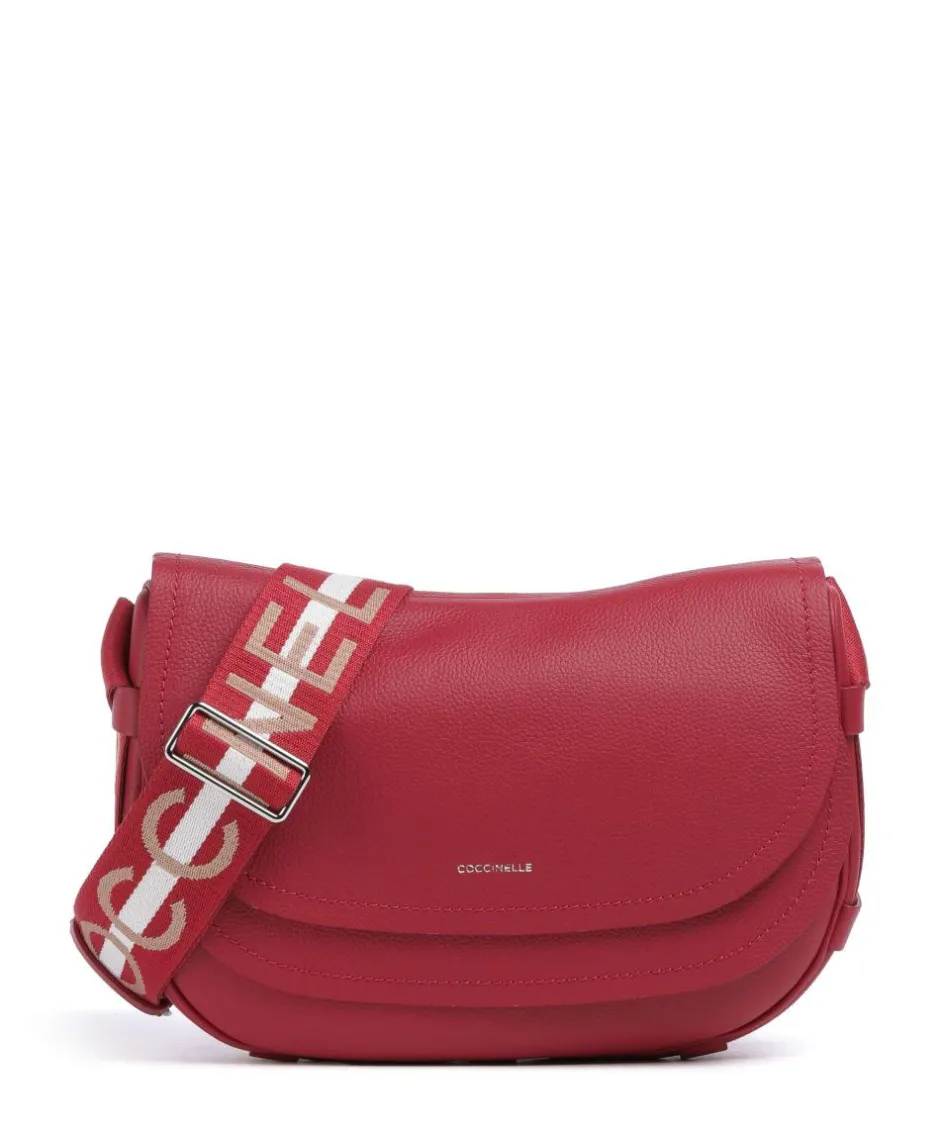 Coccinelle Shoulder Bags|Crossbody Bags-Raquel Shoulder bag grained leather