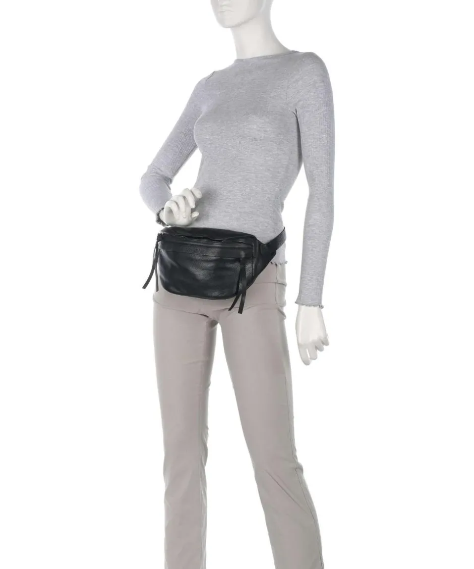 Still Nordic Fanny Packs|Crossbody Bags-Raven Novus Fanny pack buffalo leather