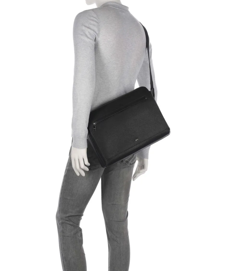 BOSS Business- & Laptop Bags|Crossbody Bags-Ray Messenger bag 13″ imitation leather