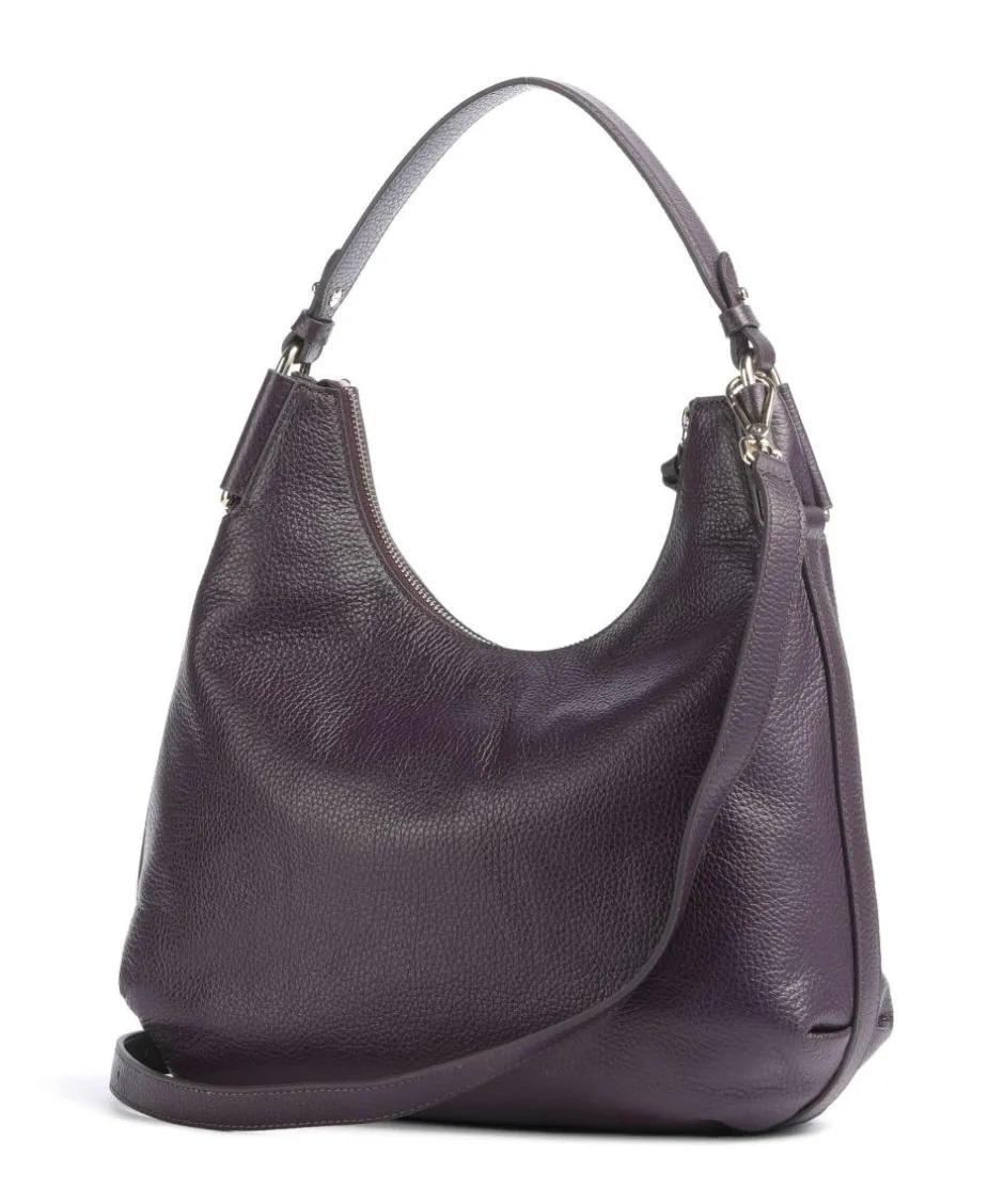 Coccinelle Shoulder Bags|Hobo Bags-Rebekka Hobo bag grained cow leather