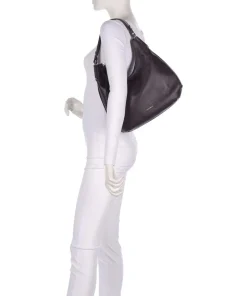 Coccinelle Shoulder Bags|Hobo Bags-Rebekka Hobo bag grained cow leather
